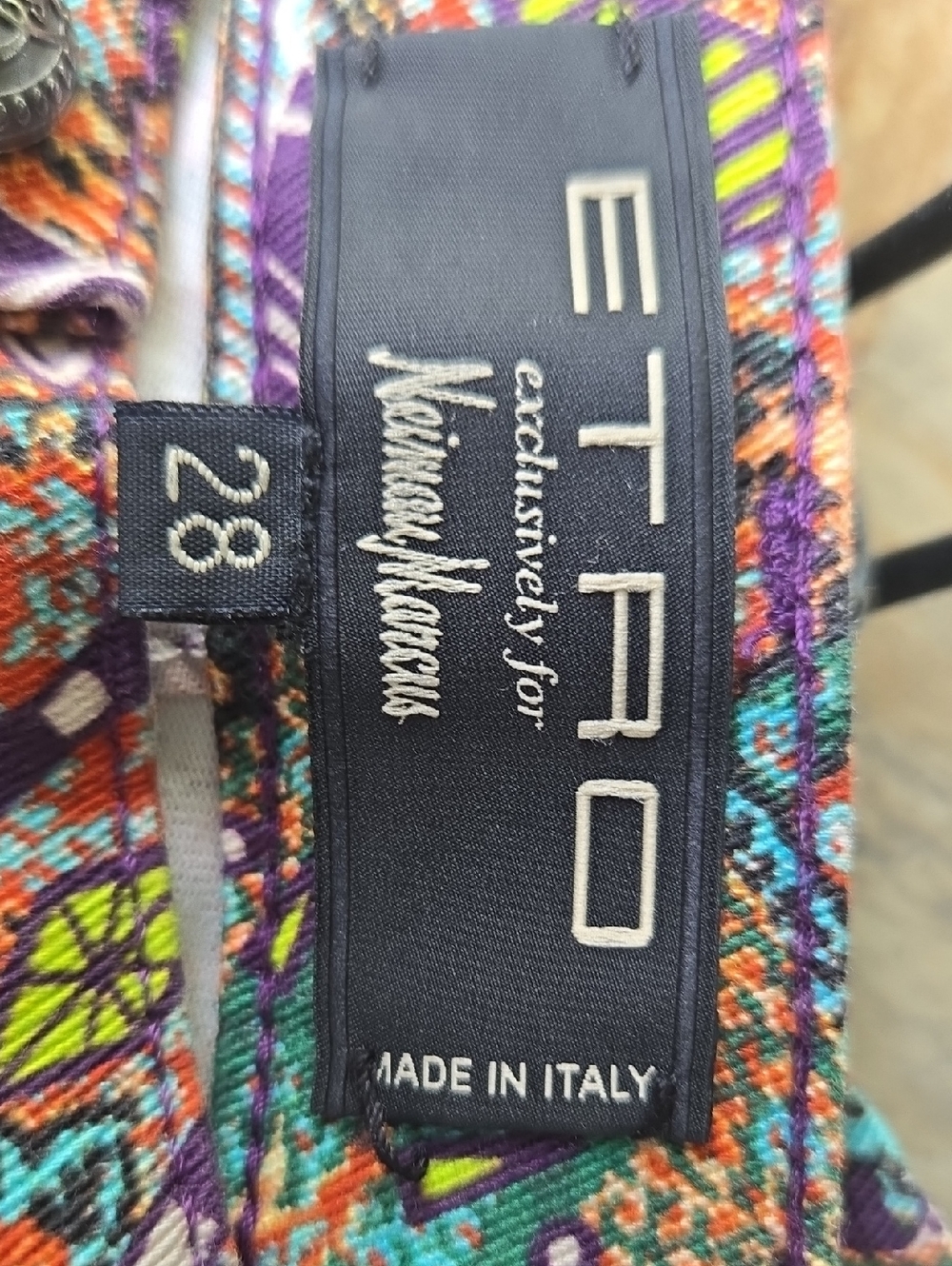 Etro Luxury Paisley Skinny Jeans-28 - Picture 7 of 17